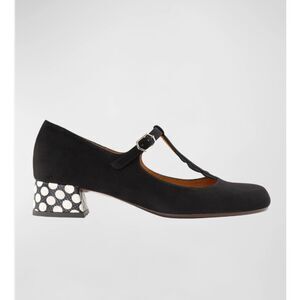 Chie Mihara polka dot mary janes NIB